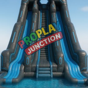 Eclipse Splash Fortress Inflatable Water Slide
